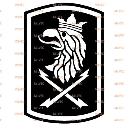 22nd Signal Bde vinyl decal