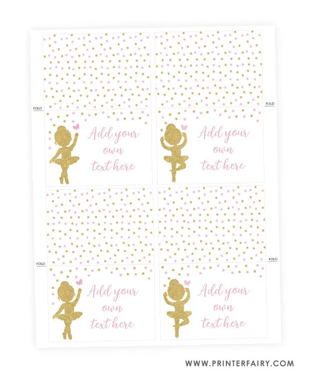 Ballerina Food Tents