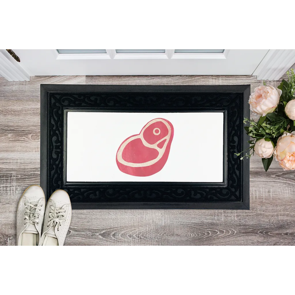 Beef Sublimation Heavy Duty Door Mat