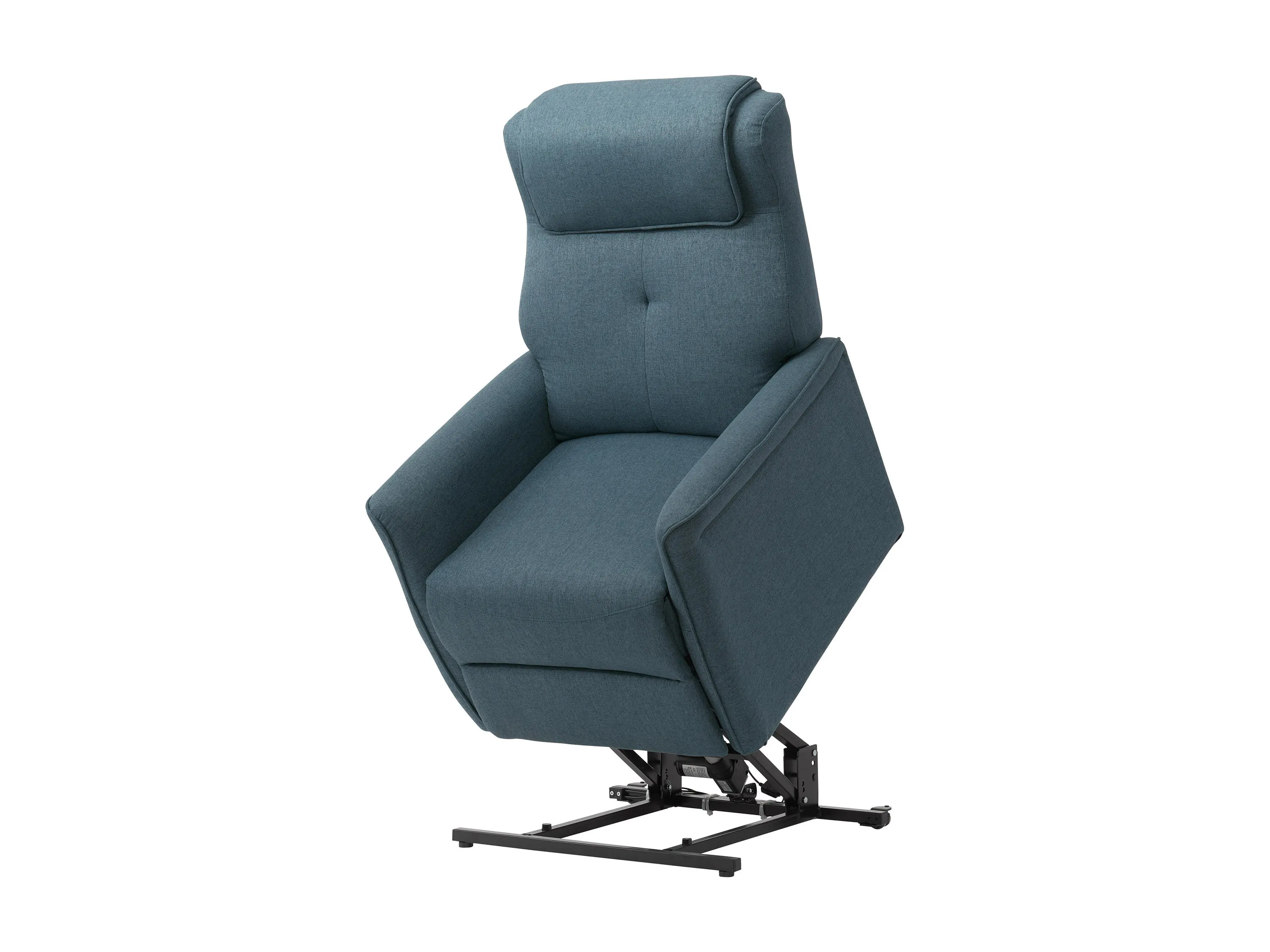 Blue Power Lift Recliner