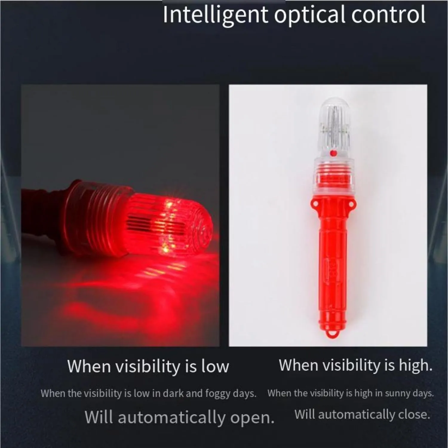 Boat Flares, 3 Pcs Boat Flares Coast Guard Approved Marine, Waterproof Emergency Signals For Fishing Nets, Buoys & Boats, Visual Distress Signals At Sea, Smart Marine Signal Light (White)