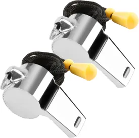 Bsofing Whistle, Whistle for Coaches, Whistles, Coaches Whistle, Coaches Whistle with Lanyard, Whistle for Teachers, Whistles for Adults with Lanyard, Referee Whistle, Loud Crisp Sound