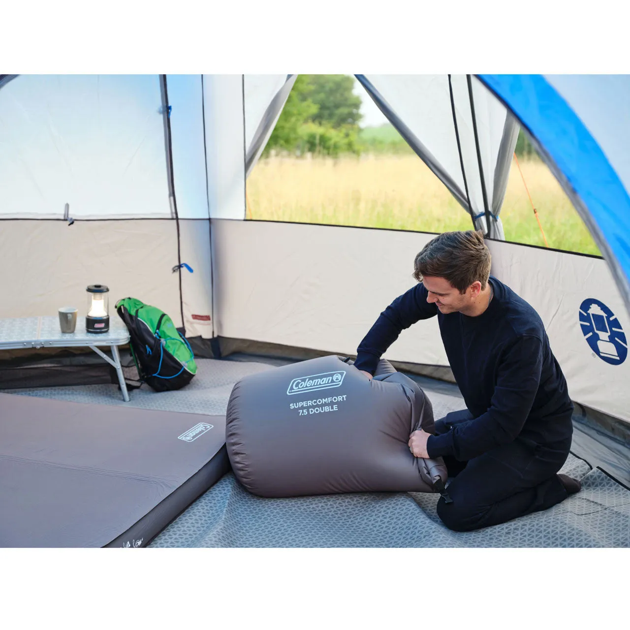 Coleman Super Comfort Self Inflating Sleep Mat 7.5 cm Double