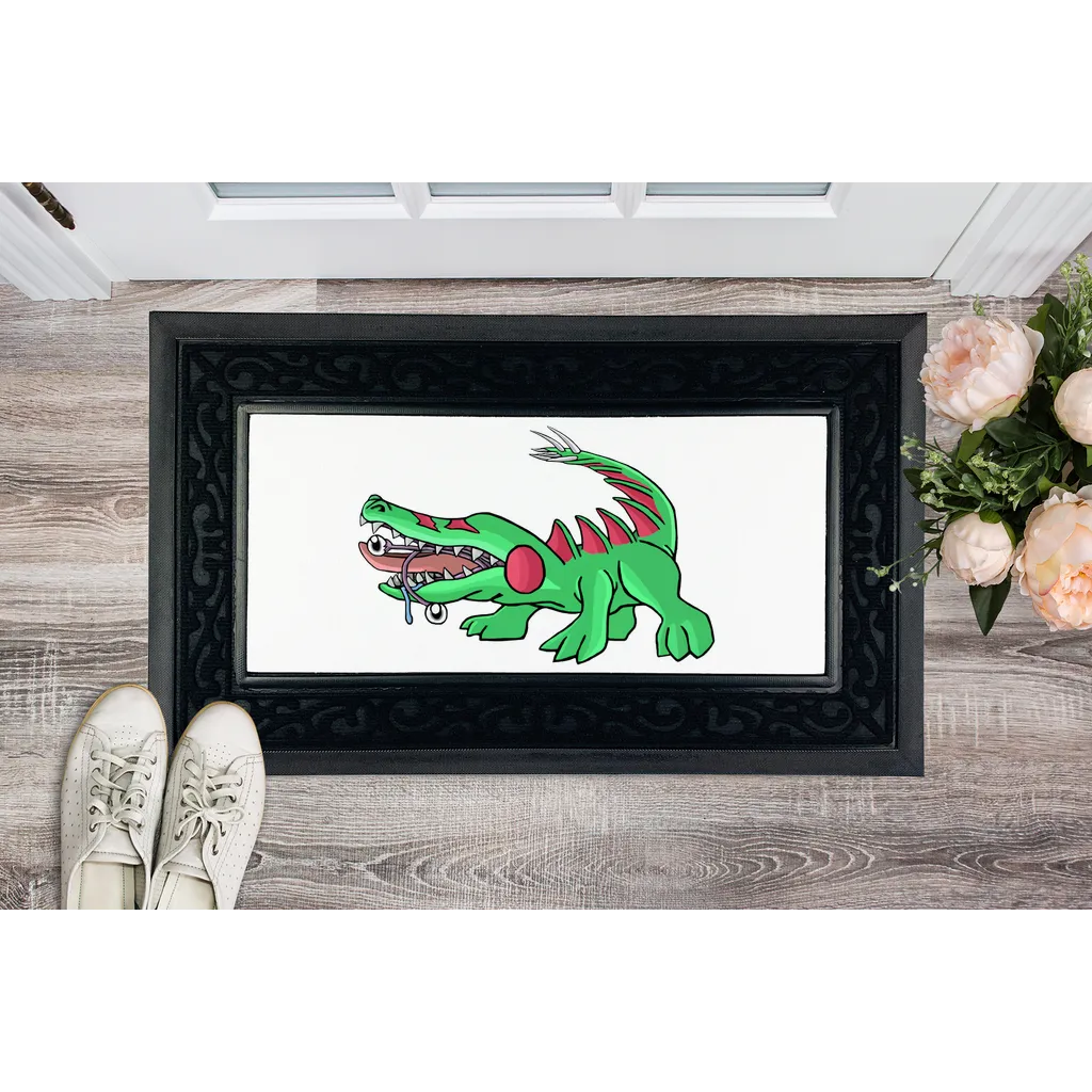 Crocodilas Sublimation Heavy Duty Door Mat