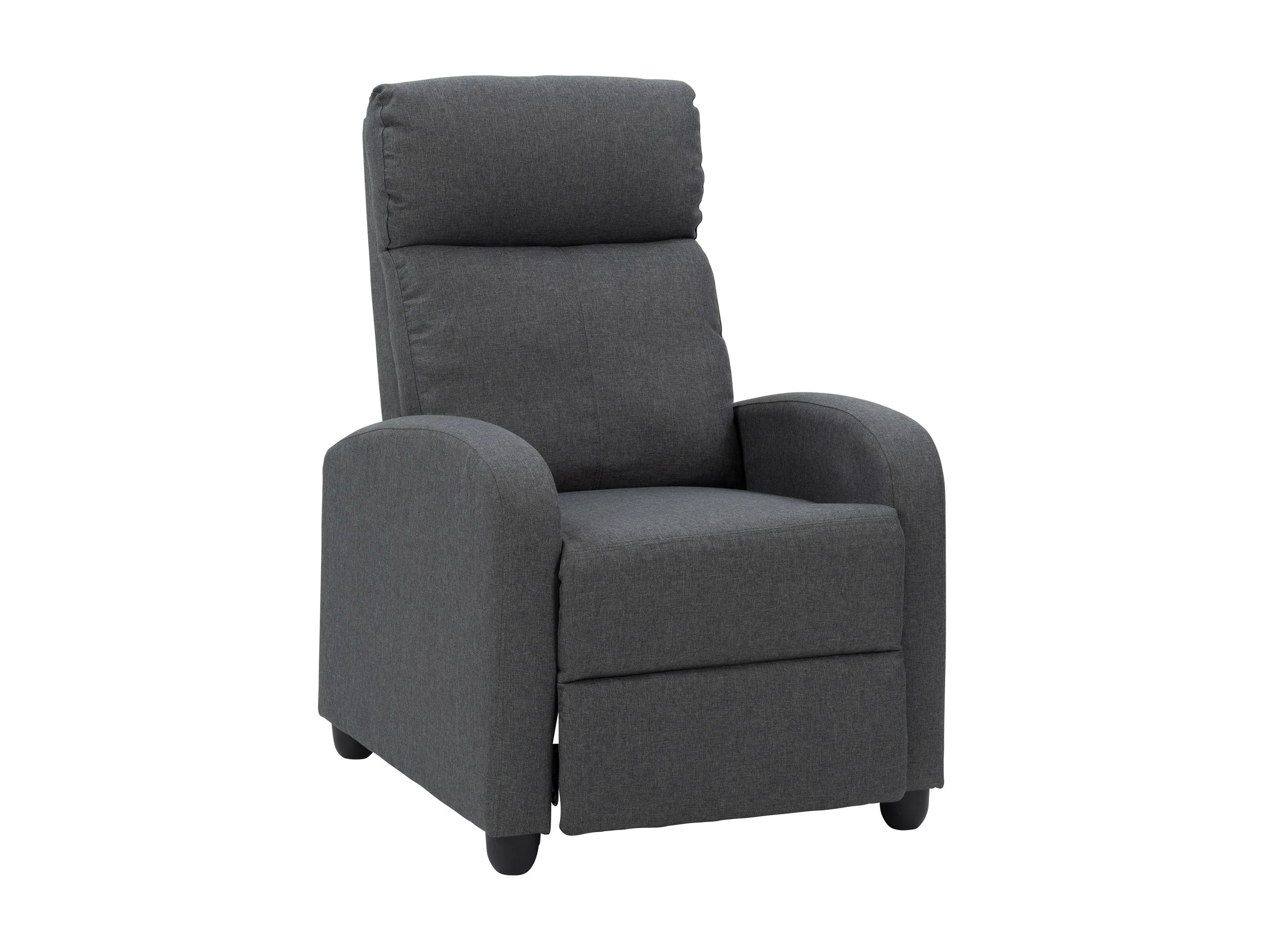 Dark Grey Push Back Recliner