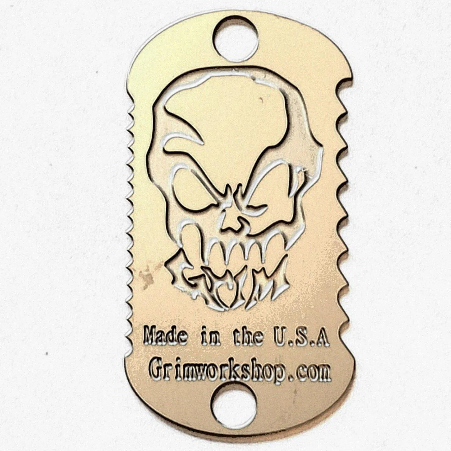 Dog Tag Saw : EDC Saw Necklace