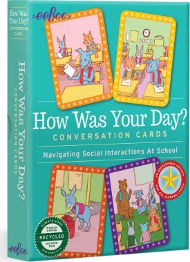 Eeboo How Was Your Day? Conversation Cards
