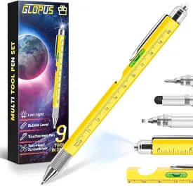 Father Day Gifts for Dad, 9 in 1 Multitool Pen, Birthday Gifts for Men Him Boyfriend Husband, Father's Day Gift Ideas, Cool Gadgets for Men