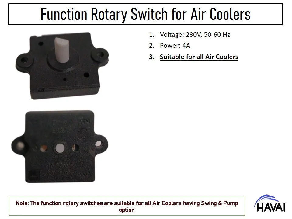 HAVAI Rotary Switch – Function Switch