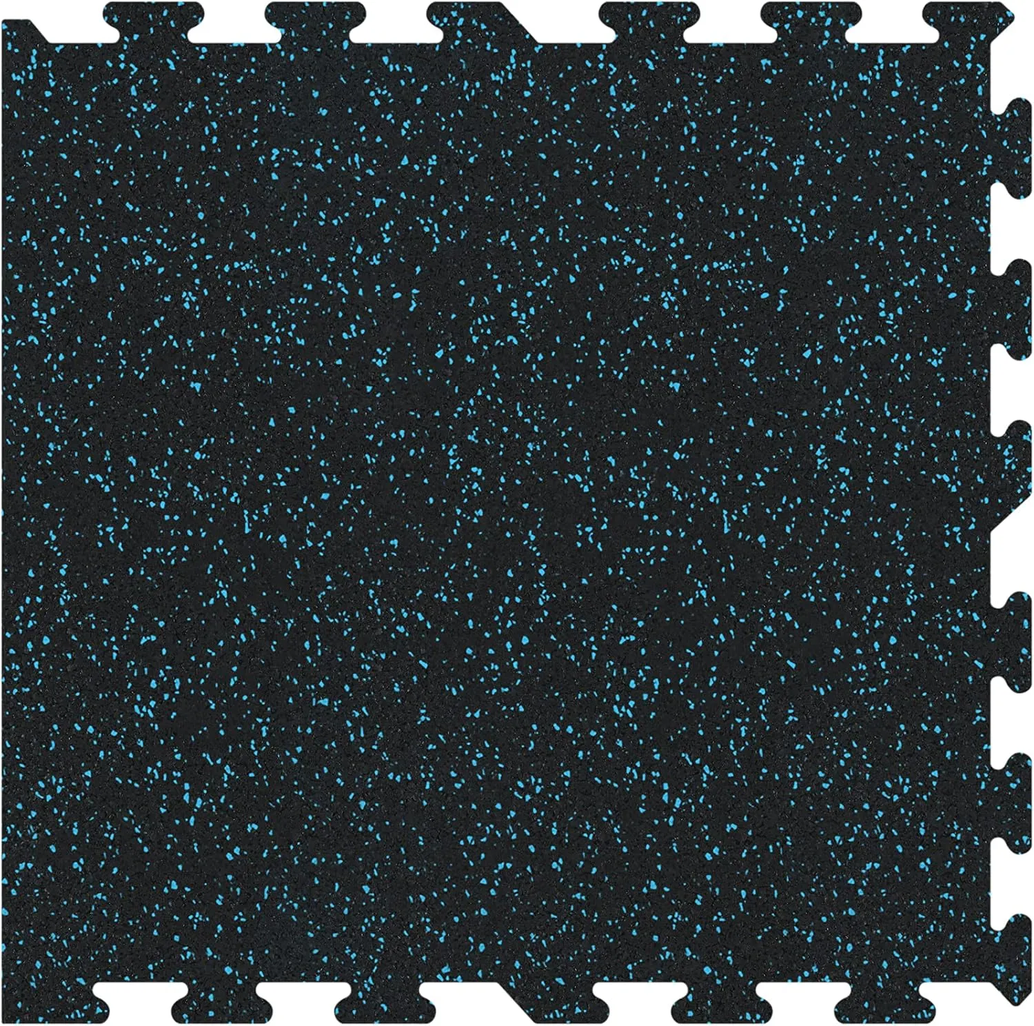 IncStores 8mm Strong Rubber Tiles (23in x 23in Tiles/Multi Piece Floor Kits) Interlocking Rubber Gym Mats for Home Gym Flooring, Exercise Mats, Equipment Mats & Fitness Room Floors