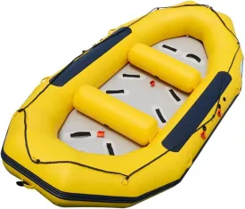 Inflatable White Water River Raft Inflatable Boat Floating,Scenic Rafting Boat, Thick Wear-Resistant Anti-Collision Inflatable Boat, Rubber Boat, 2-Person Square-Head Rafting Boat