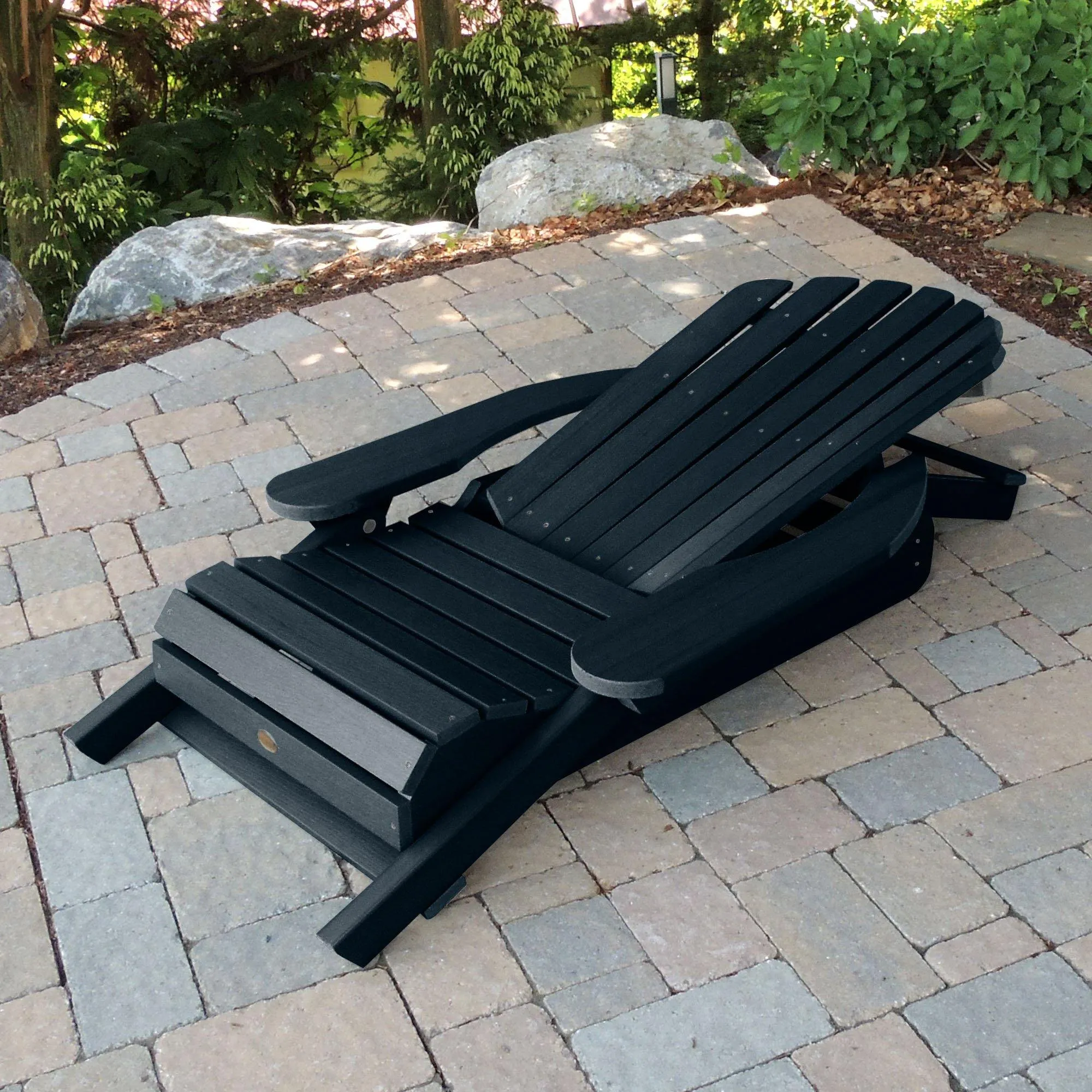 King Hamilton Reclining Adirondack Chair with Cup Holder