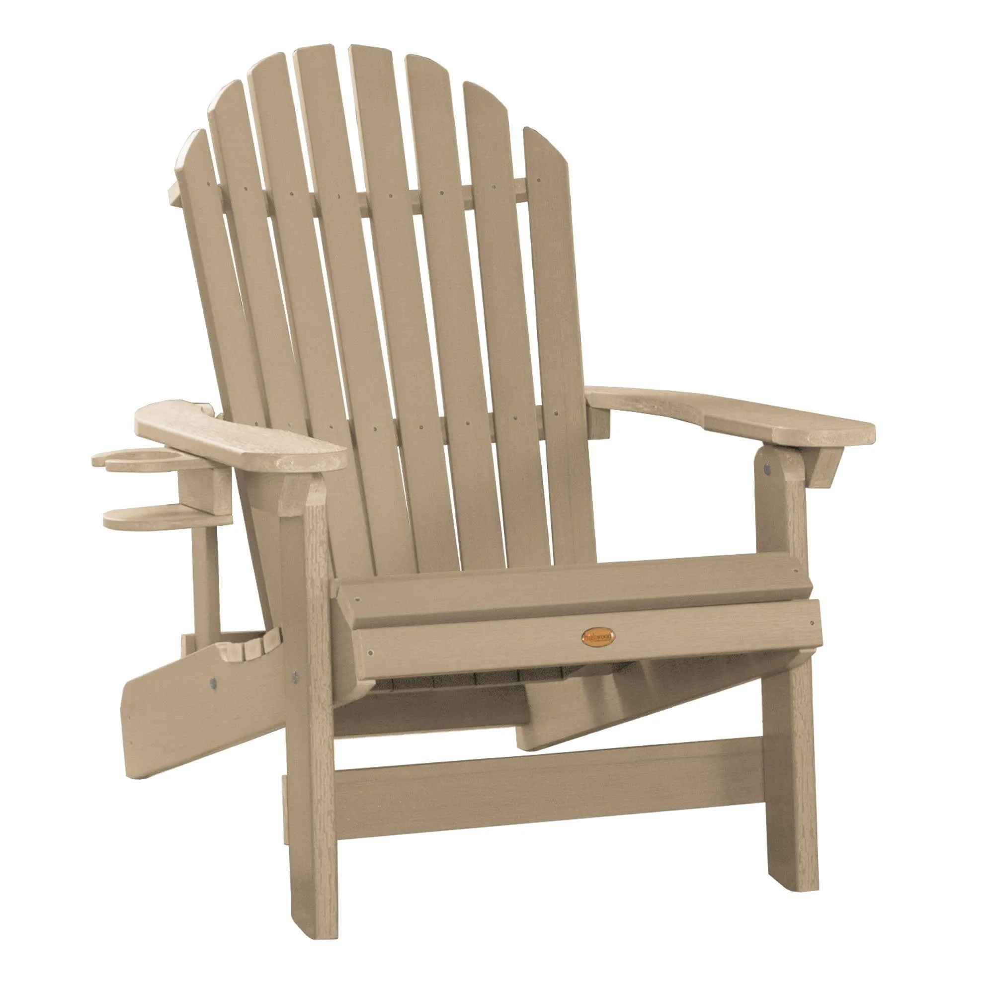 King Hamilton Reclining Adirondack Chair with Cup Holder