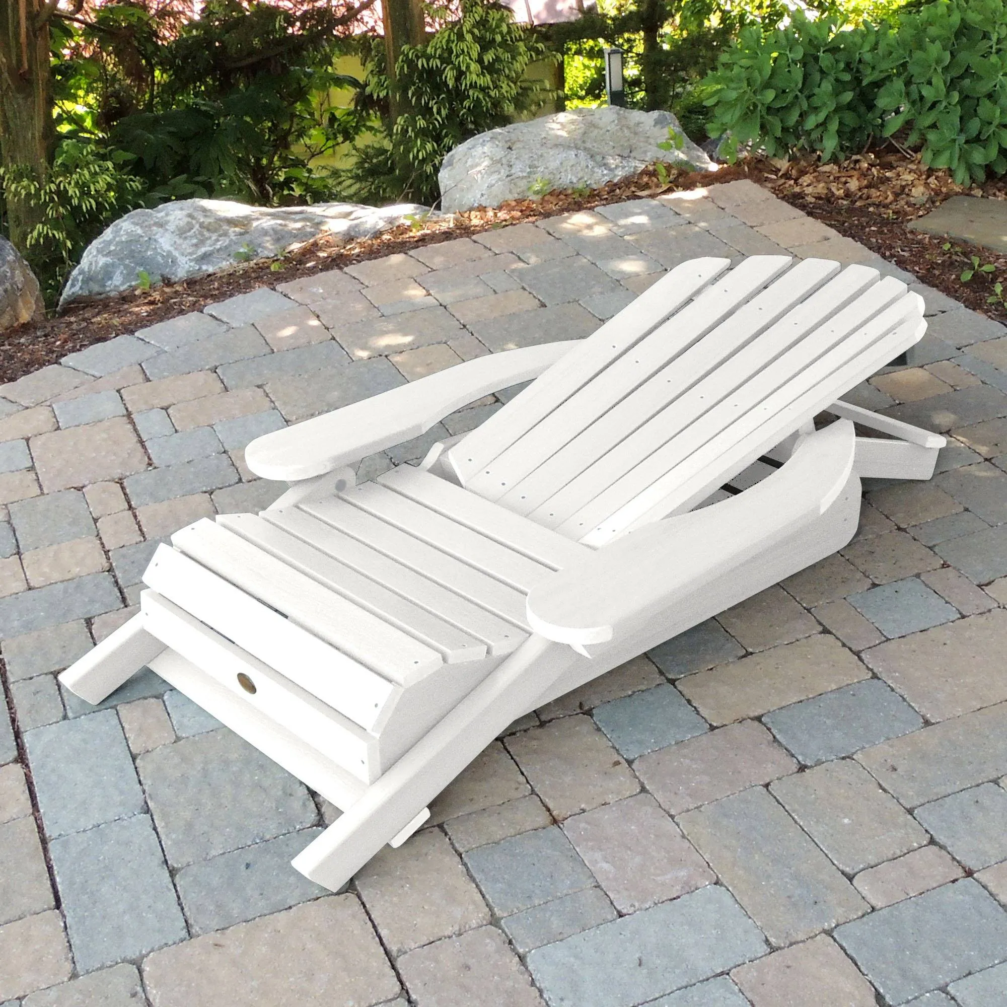 King Hamilton Reclining Adirondack Chair with Cup Holder