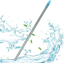 Personal Water Filter Straw, Reusable Stainless Steel Water Filter Drinking Straw Portable Outdoor Emergency Survival Gear for Hiking, Camping, Travel, Hunting & Fishing (Small)