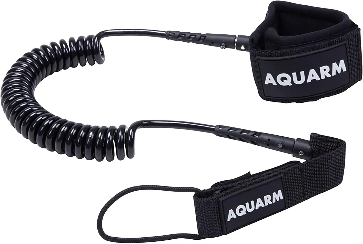 Premium Coiled Surfboard Leash, 8/10 feet SUP Leash Leg Rope, Stand Up Paddle Board Leash for All Types of Surfboards