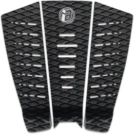 Rokia R 3 Pieces Surfboard Traction Pad EVA foam Surf Traction Pad with 3M Adhesive Non-Slip Sup Deck Pad Fit for Surf Tail Pad Fish, Surfboards, Skimboard, Longboard, Shortboard