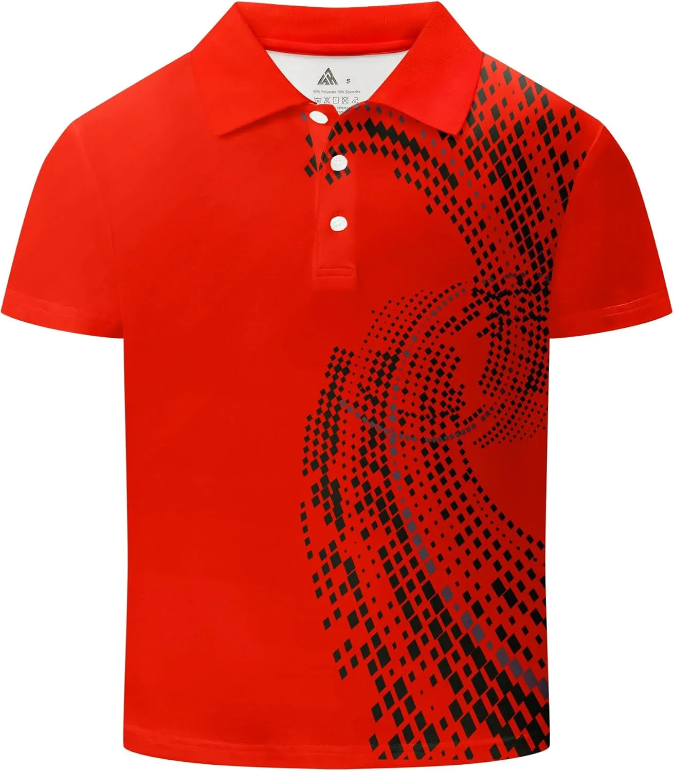 SECOOD Boys Short Sleeve Pique Polo Shirts Summer Casual Uniform Sport Tops for 6-16 Years