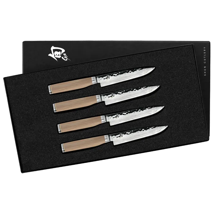 Shun Premier Blonde 4-Piece Steak Knife Set