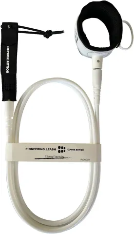 SIXPACK ACTION Pioneering 5ft/6ft/7ft/8ft/9ft Comp Pro Surf Leash, Surfboard Leash with 360-Degree Integral Molding Cuff Providing Maximum Durability, Flexibility and Comfort