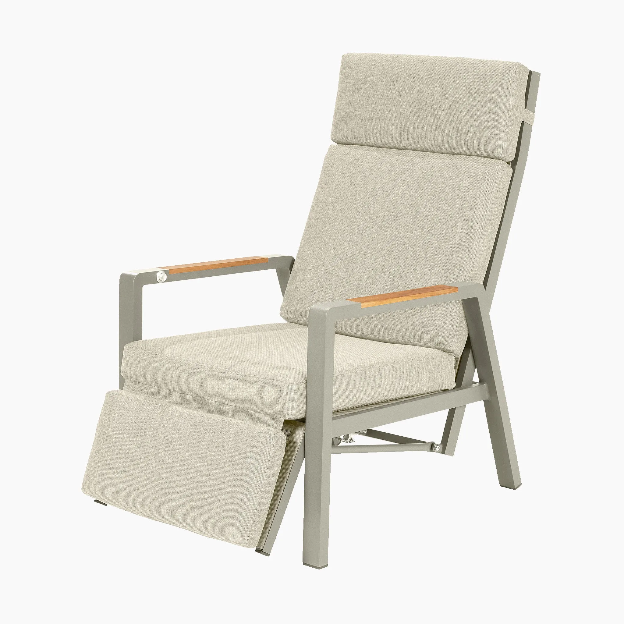 Stockholm Lounge Reclining Set in Limestone