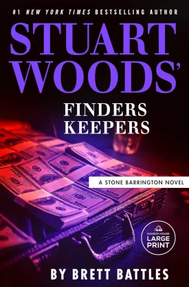 Stuart Woods' Finders Keepers (A Stone Barrington Novel) Paperback  Large Print, June 3, 2025