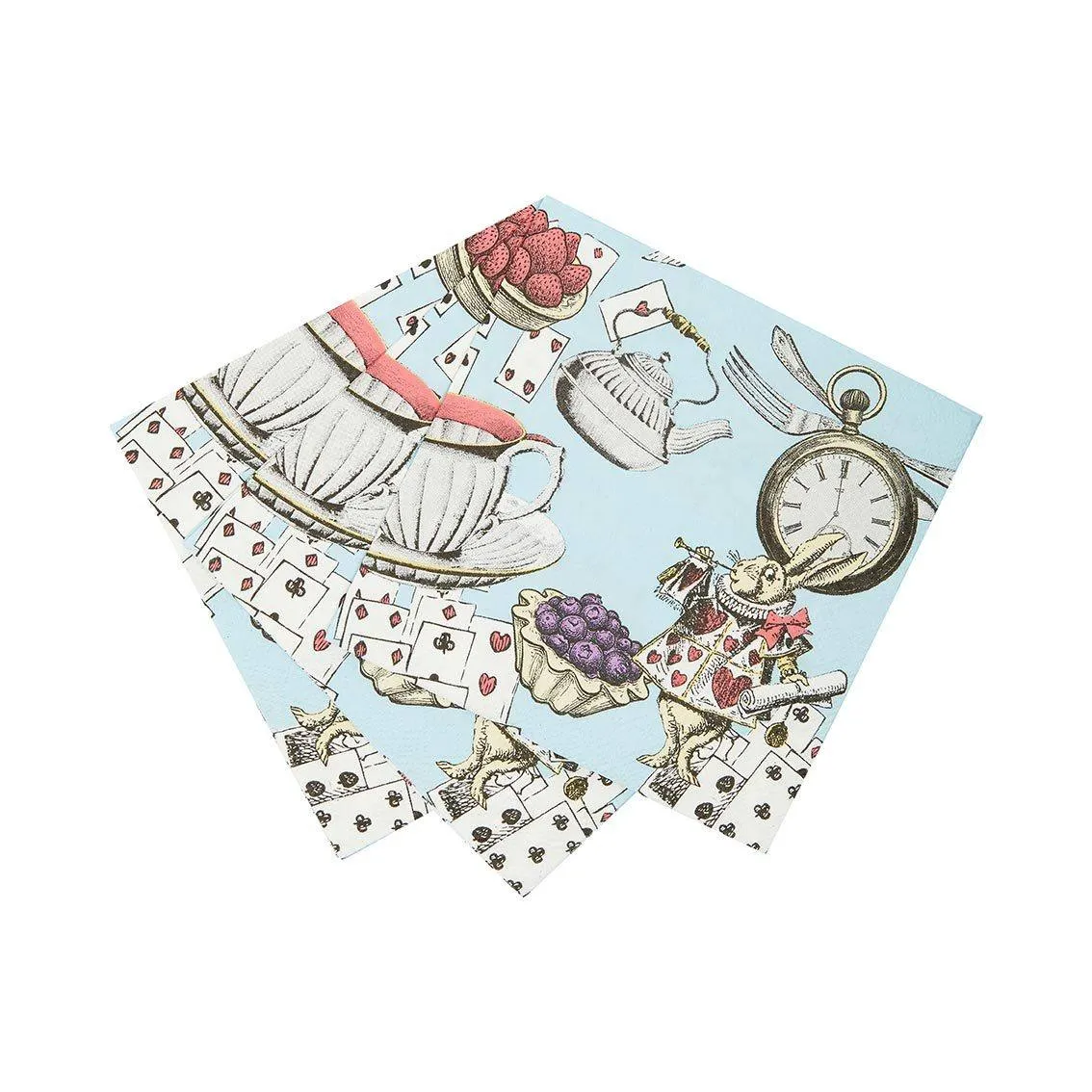 Truly Alice Blue Cocktail Napkins