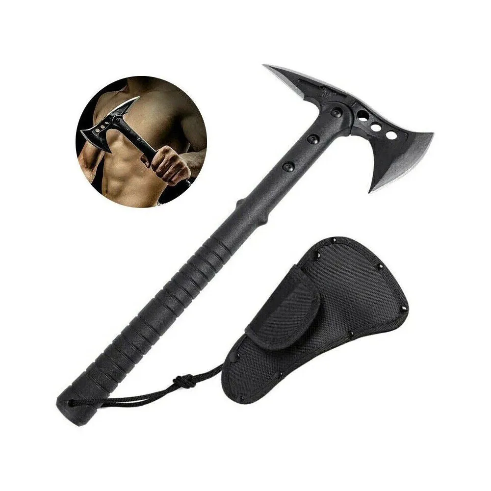 US 1-2 Pack Tomahawk Outdoor Tactical Hatchet Survival Sports Camping Axes Knife