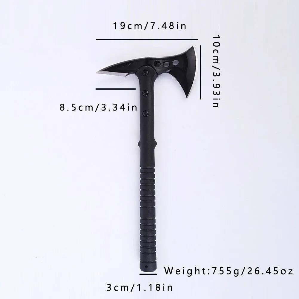 US 1-2 Pack Tomahawk Outdoor Tactical Hatchet Survival Sports Camping Axes Knife
