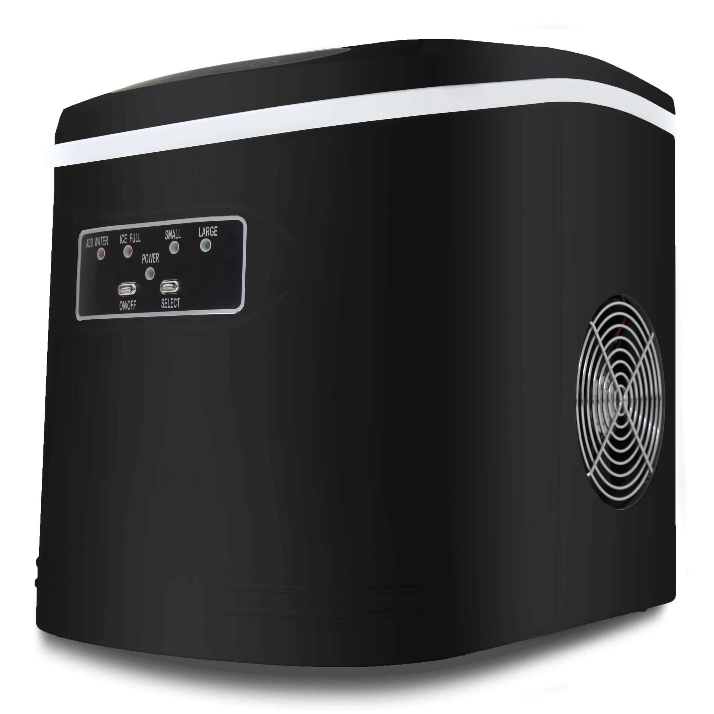 Whynter Compact Portable Ice Maker 27 lb capacity Black IMC-270MB