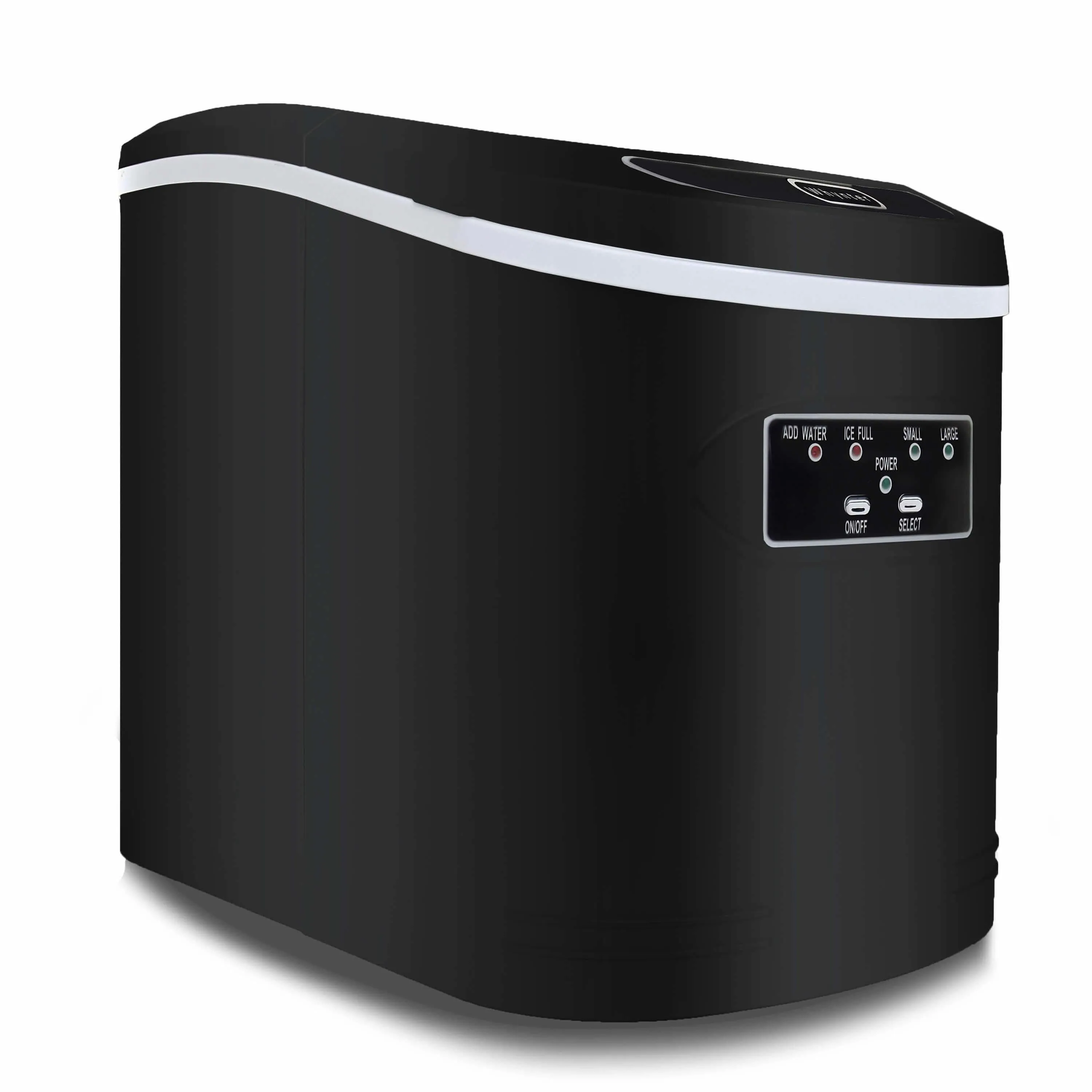 Whynter Compact Portable Ice Maker 27 lb capacity Black IMC-270MB